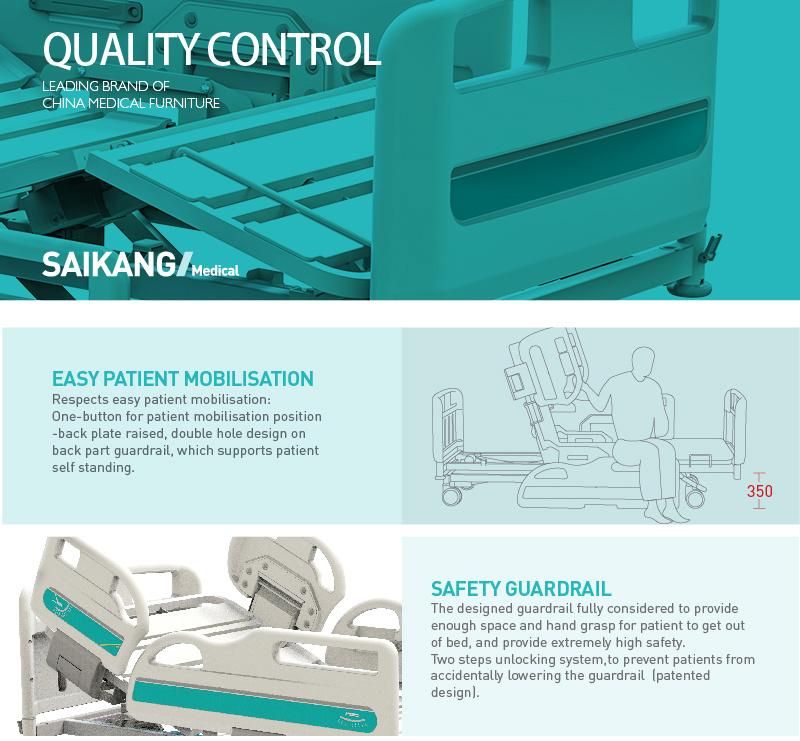 Y6y8c CPR Function Electric Hospital ICU Bed Suppliers