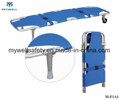 M-Fs03 Aluminium Alloy Folding Stretcher for Ambulance Use