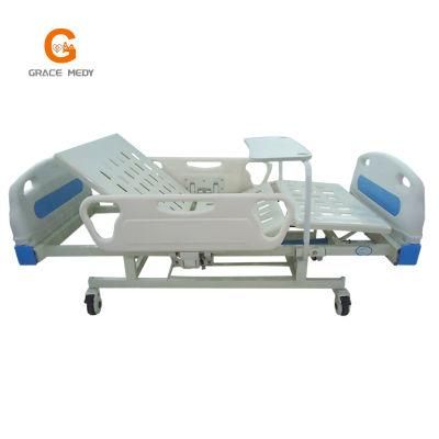 Good Selling Adjustable Two Function Manual Medical Bed with Hidden Crank