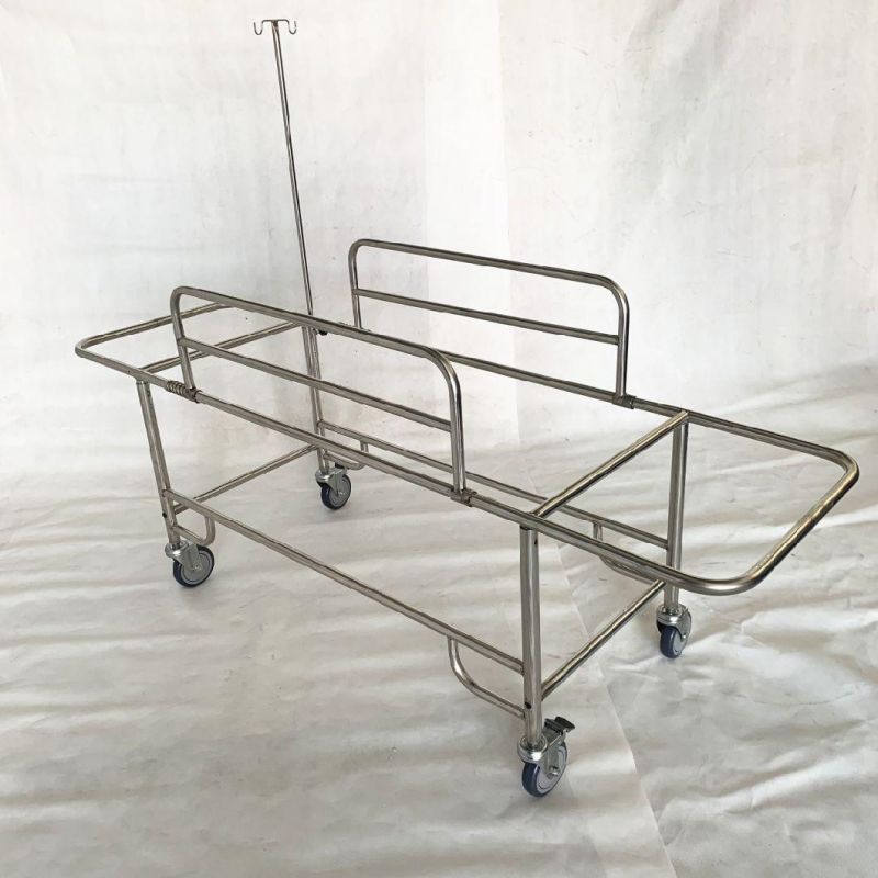 Stainless Steel Emergency Transport Stretcher, for Transporting Patient (RC-B3)