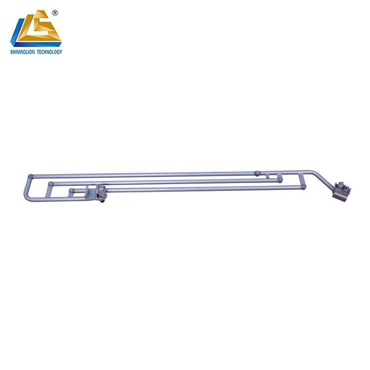 Five Column Aluminum Medical Bed Guardrail