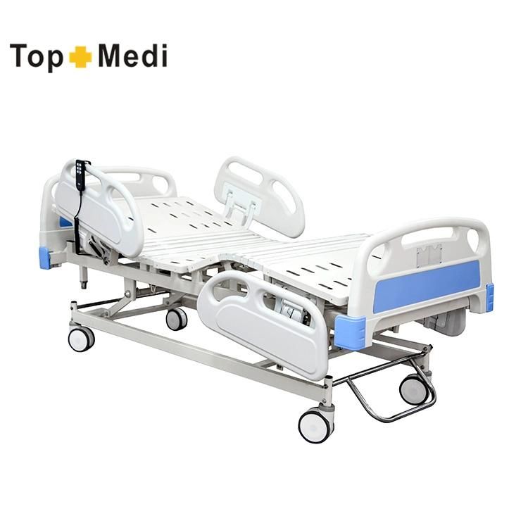 Medical Furniture High Quality Home Care 3 Functions Adjustable Electric Hospital Nursing Bed