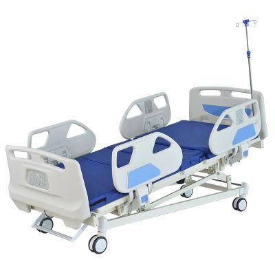 Luxury Multi Function ICU Medical Patient Bed Electric 7 Function Hospital Bed