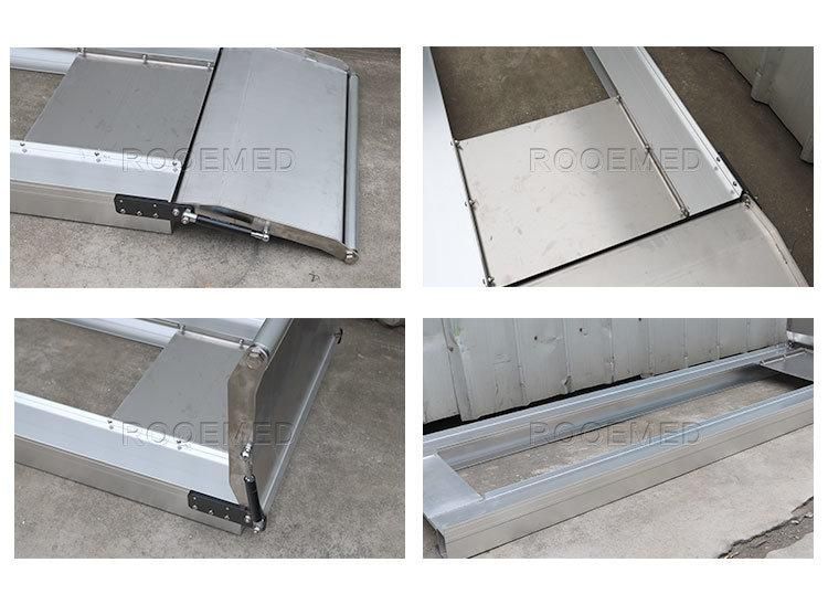 Ea-D6 Medical Patient Aluminum Alloy Ambulance Rescue Stretcher Base Platform