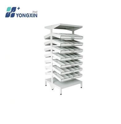 Ls009 Two-Side Adjustable Epoxy Painted Steel Medicine Shelf