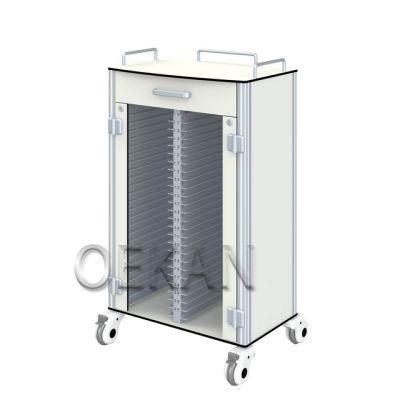 Hospital Medical Mobile Case Collection Trolley