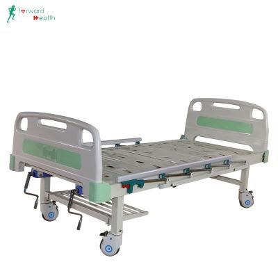 Manual Two-Function Two Crank Hospital Bed Medical Bed Hospital Patient Care Beds