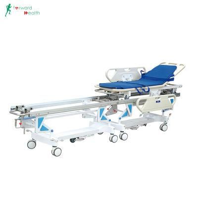 Medical Equipment Medical Hospital ICU Folding Electric Bed Medical First Aid Bed