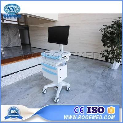 Bwt-001n1 Hospital Nurse Movable All-in-One Computer Nursing Medical Workstation Trolley Cart