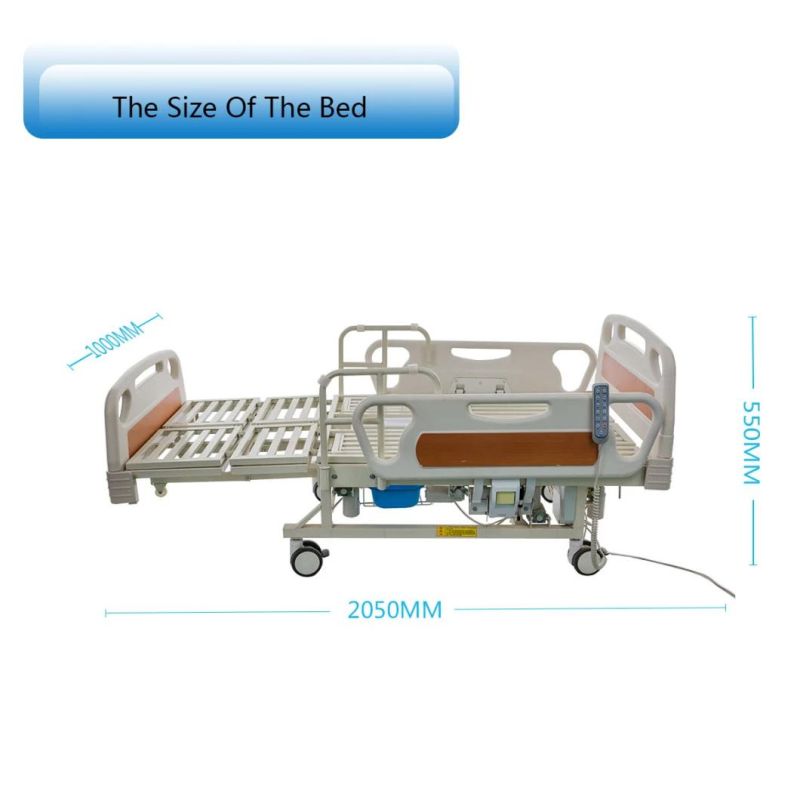 Medical Furniture Electric Hospital Bed for Sick Nursing Care Dh-03A