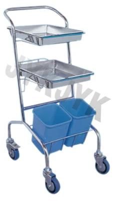 Stainless Steel Medical Treatment Trolley