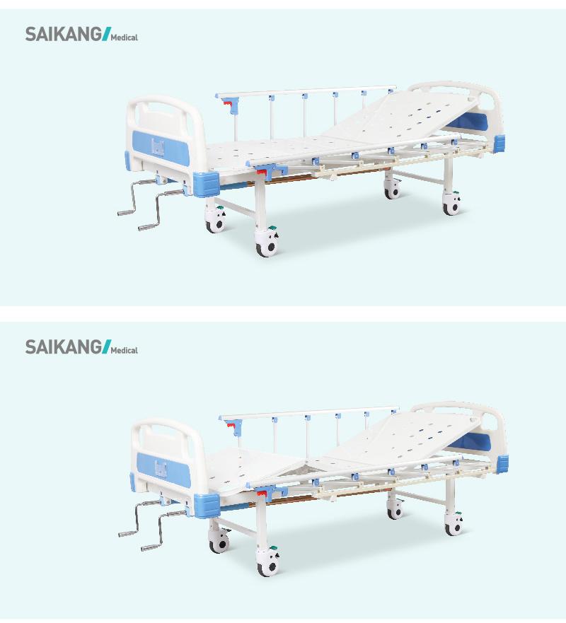 A2K5s (QB) Stainless Hospital Adjustable Patient Emergency Bed