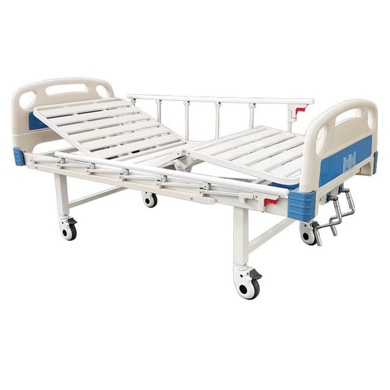 Manufacturers Double Shake Hospital Bed Two Functions Nursing Bed