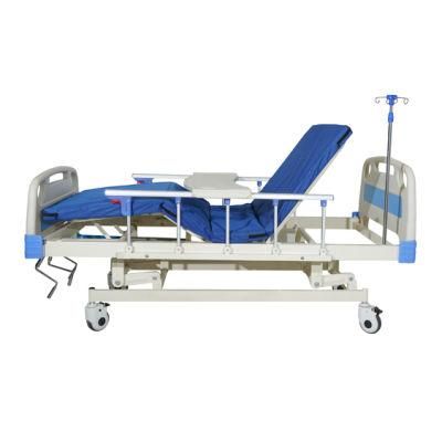New Product 3 Crank Medical Bed 3 Function Hospital Bed Nursing Bed for Patients