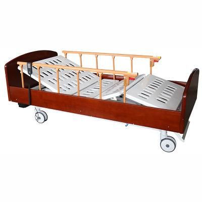 Linak Electric Foldable Hospital Intensive Care Bed with Three Function