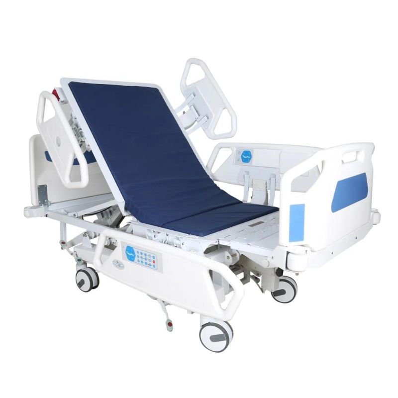 8 Function Luxury Multifunction Hospital ICU Room Electric Nursing Chair Position Bed