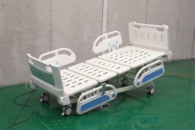 Hospital Medical Five Function Adjustable ICU Electric Patient Nursing Care Bed