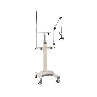 Medical Cart Trolley with Wheels Hospital Furniture Mobile Portable Trolley