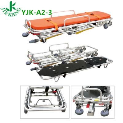 Manufacturer Light Weighted Medical Emergency Foldaway Ambulance Stretcher for Sale