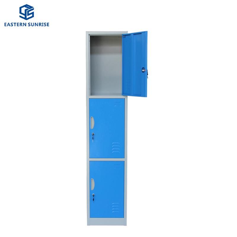 Hot Sale Modern Design Metal Steel 3 Doors Locker/Storage Cabinet