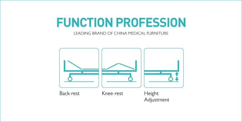 A6w Multifunction Electric Hospital Delivery Bed with Three Functions