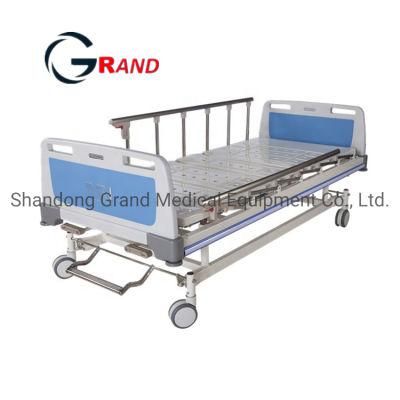 Best Selling economic Medical Equipment ABS Hanging Head Electric Three Functional Hospital Nursing Patient Bed