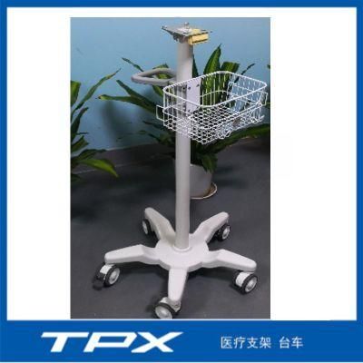 Hospital Trolley Trolley Hospital Medical Cart Mobile with Basket Fixed Handle Tray Customized