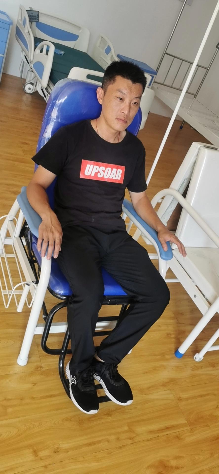 Steel Spray-Molded Infusion Chair