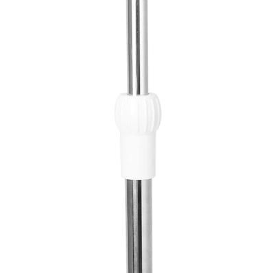 HS5821 - 4 Hooks Adjustable Stainless Steel Hospital Furniture Infusion IV Pole with Grip