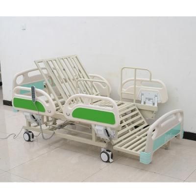 Adjustable Clinic Furniture Manual Hospital Nursing Bed for Patient Nursing