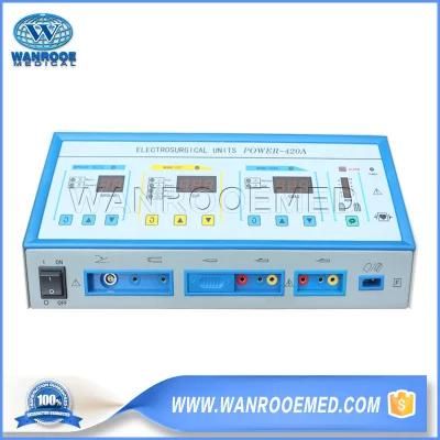 Power-420A Medical High Frequency Surgical Room Portable Diathermy Electrosurgical Machine