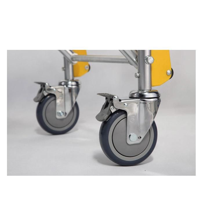 Patient Ambulance Folding Emergency Stretcher Trolley for Sale with Wheels
