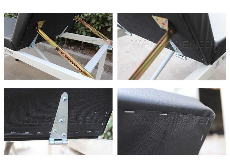 Bec04 Hospital Equipment Backrest Adjustable Medical Examination Couch