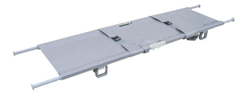 Ambulance Folded Aluminum Alloy Stretcher (SLV-1M)