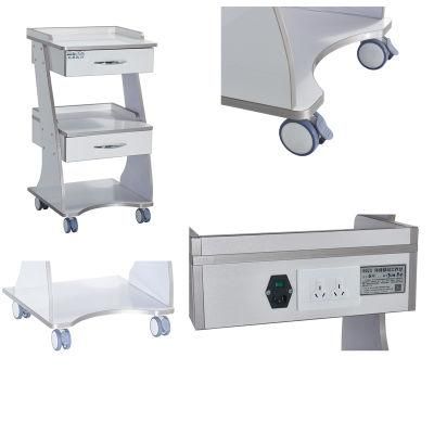 Popular White Noiseless Acrylic Dental Clinic Cabinet