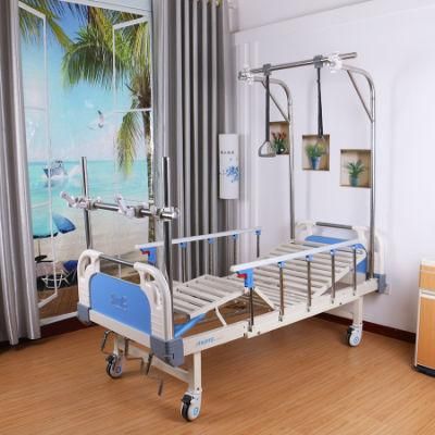 Hospital Equipment ABS Three-Crank Hanging Leg Orthopedic Bed