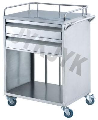 Stainless Steel Medicine Trolley