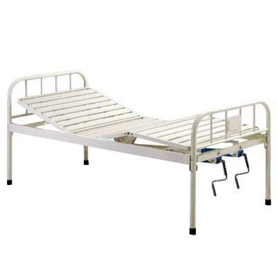 Hospital Furniture Medical 2 Crank Manual Hospital Bed