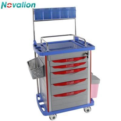 High Quality Hospital ABS Medical Anesthesia Trolley