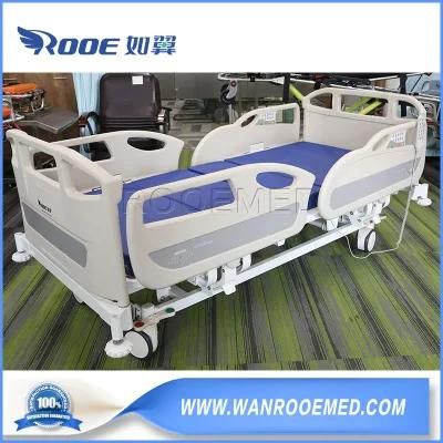 Factory Outlet Bae508 Hospital Five Functions ABS Electric Remote Control Patient ICU Nursing Care Bed