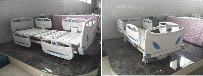 Factory Discount Hospital Furniture Medical Equipment Electric and Manual Adjustable Hospital and Medical Patient Nursing Bed in Stock
