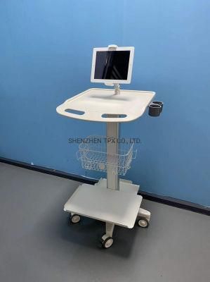 Hospital Furniture Crash Cart Mobile Tablet ECG Monitor Trolley