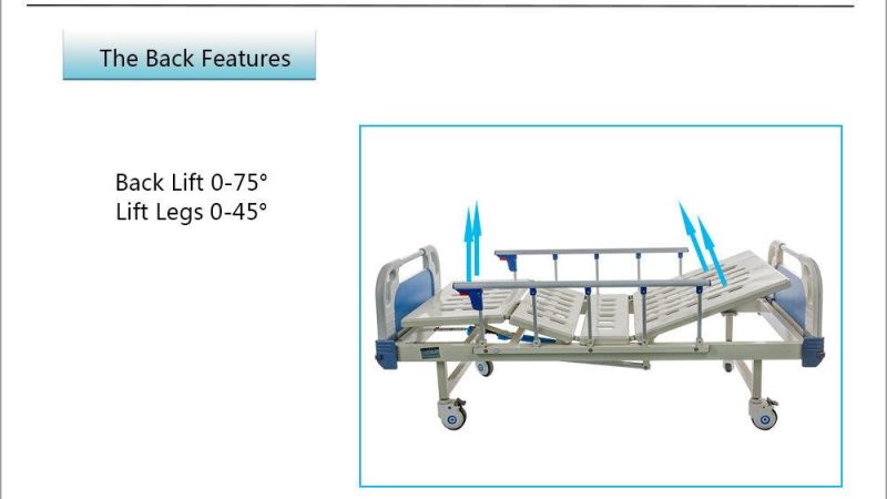 Factory Direct Sale Medical Equipments Hospital Bed Bc02-2A
