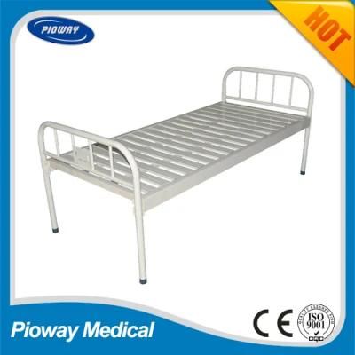 Hospital Furniture, Powder Coated Flat Bed, Manual Hospital Bed (PW-D02)