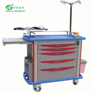 ABS Hospital Emergency Trolley Emergency Cart (HR-353)