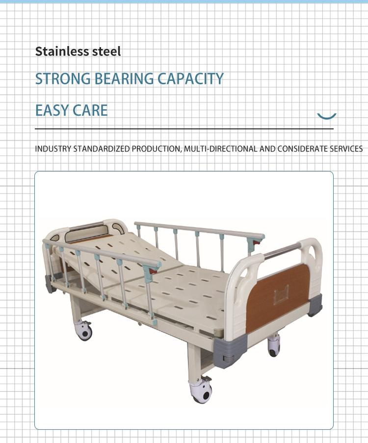 High Quality Medical Manyal Multi Funcitons Turn Nursing Folding ICU Patient Electric Hospital Nursing Bed