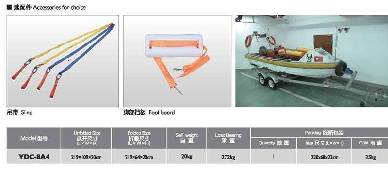 Stainless Steel Basket Stretcher for Helicopter Rescue