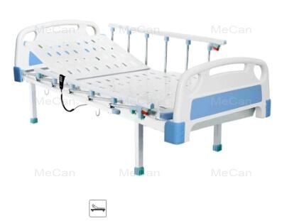 ICU Patient Medical 2 Cranks Hospital Bed Manual Nursing Bed