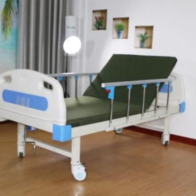 ABS Bed Head Square Tube Surface Hospital Bed