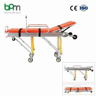 Bpm-As4 As5 Factory Price Medical Patient Transport Bed Folded Ambulance Stretcher